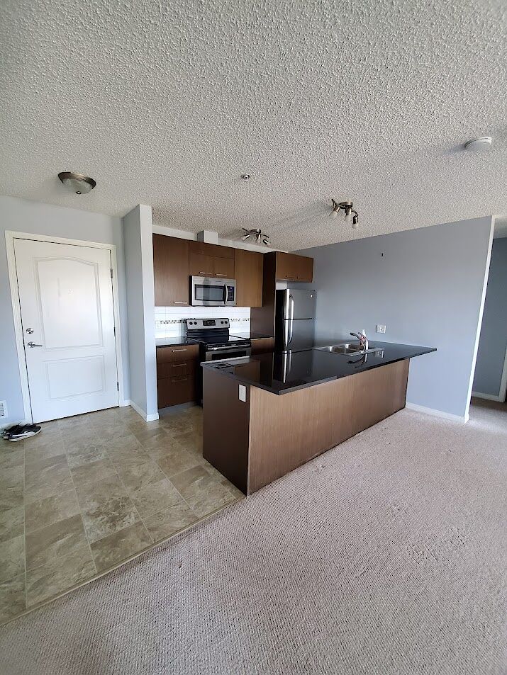 Kitchen Edmonton 2 bedrooms Condo Unit for rent. Property photo: 278451-1