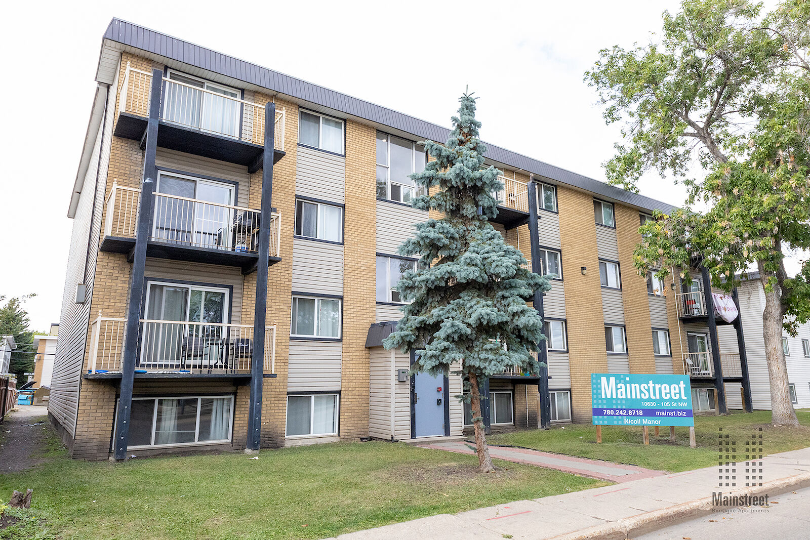 Nicoll+Manor+Exterior Edmonton studio Apartment for rent. Property photo: 289326-1