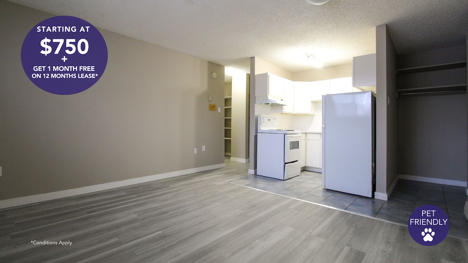 Kerpel+Apartments+Promotion Saskatoon 1 bedroom Apartment for rent. Property photo: 294110-1