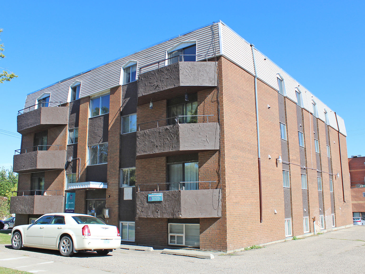 Libra+Apartments+Exterior+ Saskatoon 1 bedrooms Apartment for rent. Property photo: 294115-1