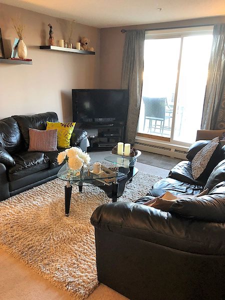 Calgary 1 bedroom Condo Unit for rent. Property photo: 307348-2
