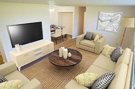 Ashbury+Court+Apartments+livingroom+dining Prince George 3 bedrooms Apartment for rent. Property photo: 330937-3