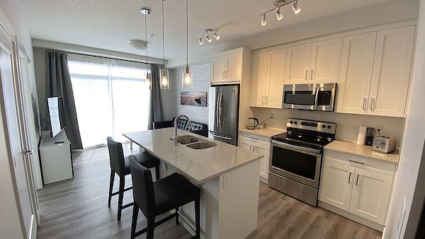 Calgary 1 bedroom Condo Unit for rent. Property photo: 364912-3