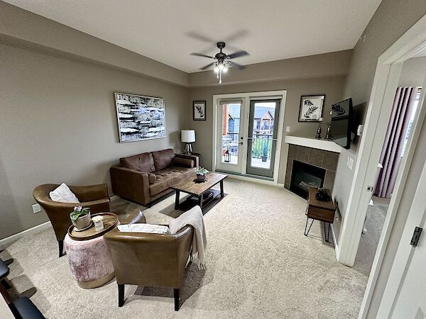 Calgary 1 bedroom Condo Unit for rent. Property photo: 399088-2