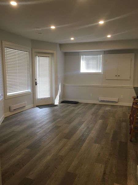 Living+room+and+main+entrance Okotoks 1 bedroom Basement for rent. Property photo: 408870-2