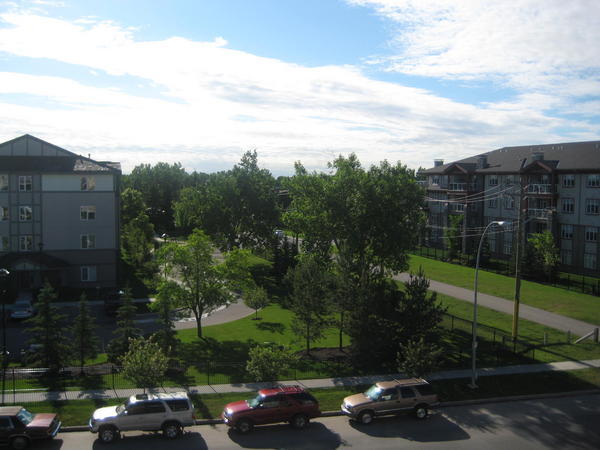 View+from+balcony Calgary 1 bedroom Condo Unit for rent. Property photo: 42032-1