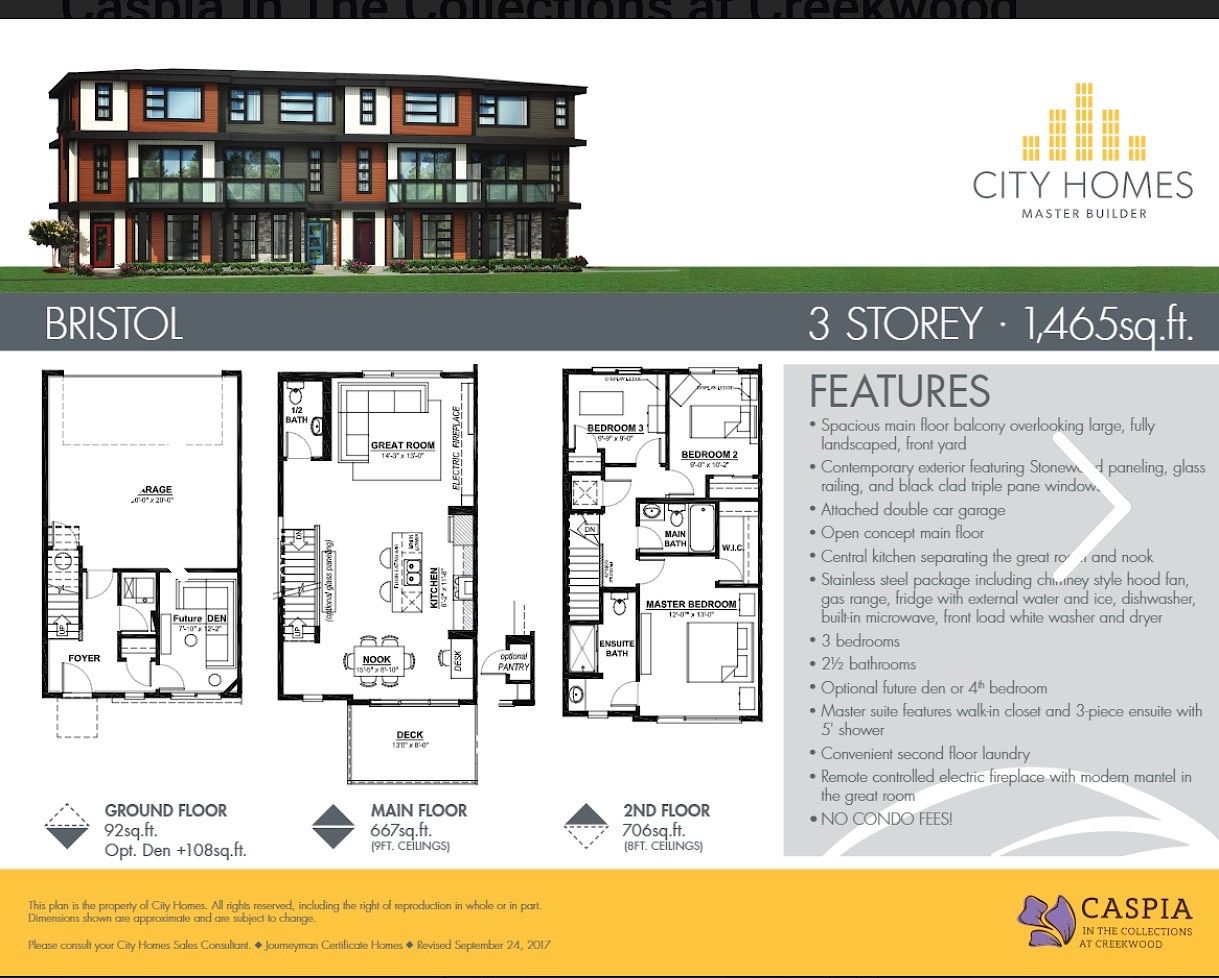 Edmonton 3 + Den bedrooms Townhouse for rent. Property photo: 422831-1
