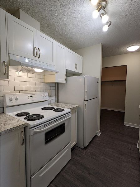 BEAUTIFUL+WHITE+SHAKER+CABINETS+WITH+CHROME+DETAILS Calgary 1 bedroom Apartment for rent. Property photo: 436148-2