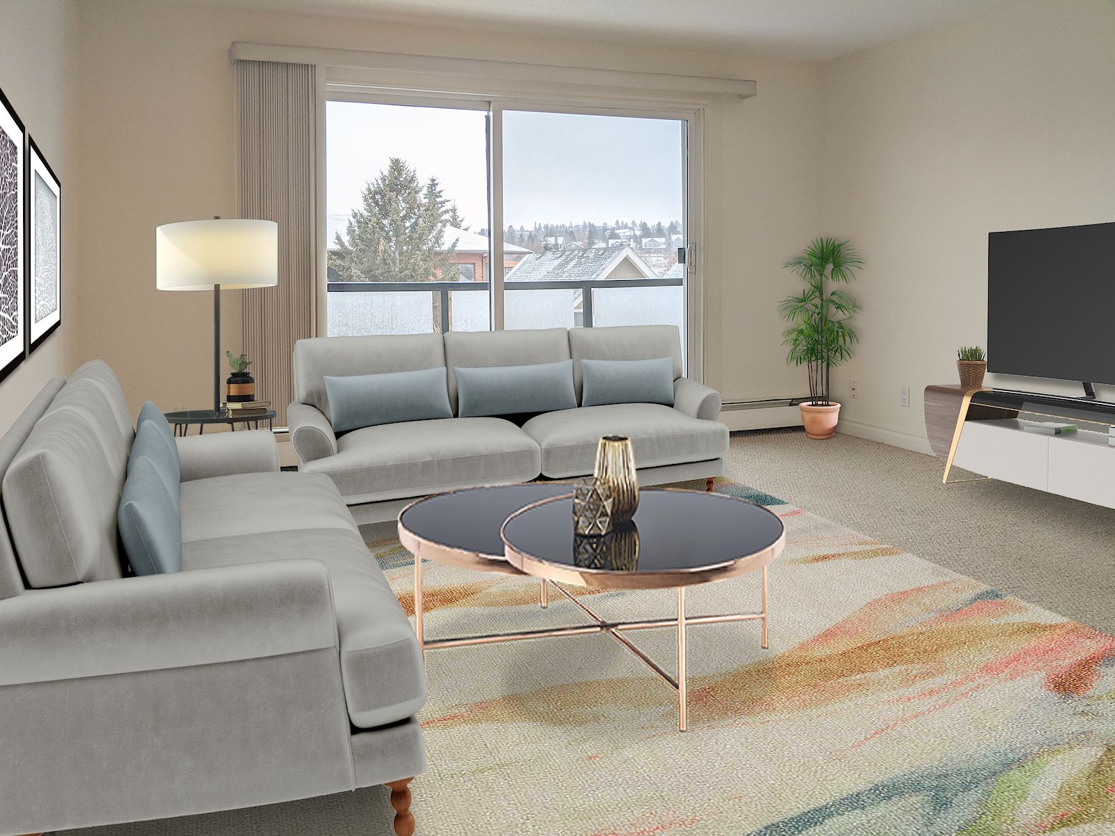 Calgary 2 bedrooms Condo Unit for rent. Property photo: 439350-1