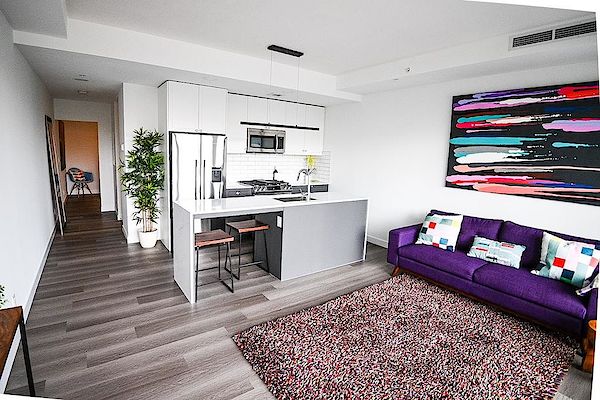 Calgary 1 bedroom Condo Unit for rent. Property photo: 442540-3