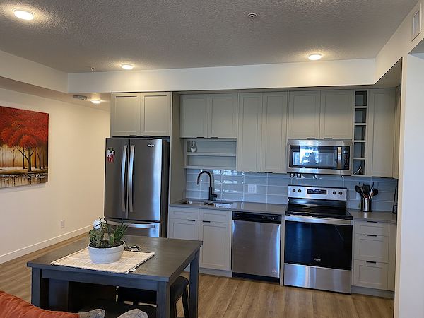 Calgary 1 bedroom Condo Unit for rent. Property photo: 497958-2