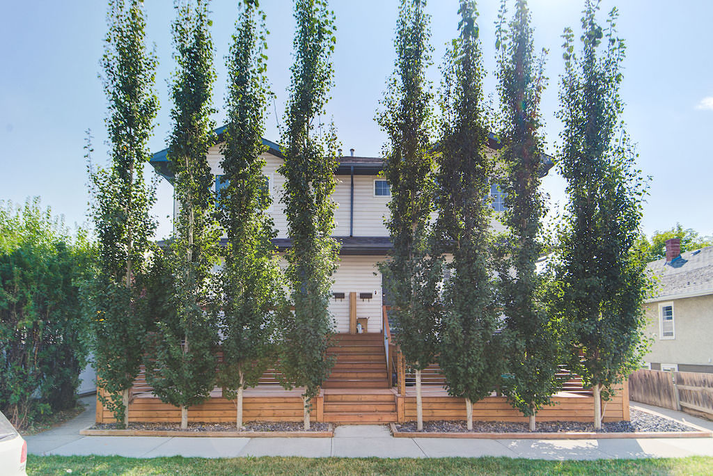 Privacy+trees Calgary 2 bedrooms Townhouse for rent. Property photo: 501083-1