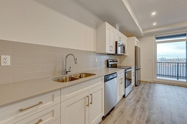 Calgary 1 bedroom Condo Unit for rent. Property photo: 509508-2