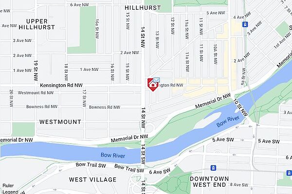 Calgary 1 bedroom Condo Unit for rent. Property photo: 513472-2