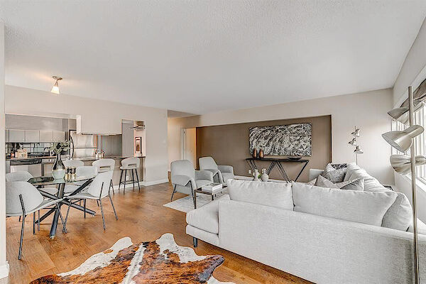 Calgary 1 bedroom Condo Unit for rent. Property photo: 516406-2