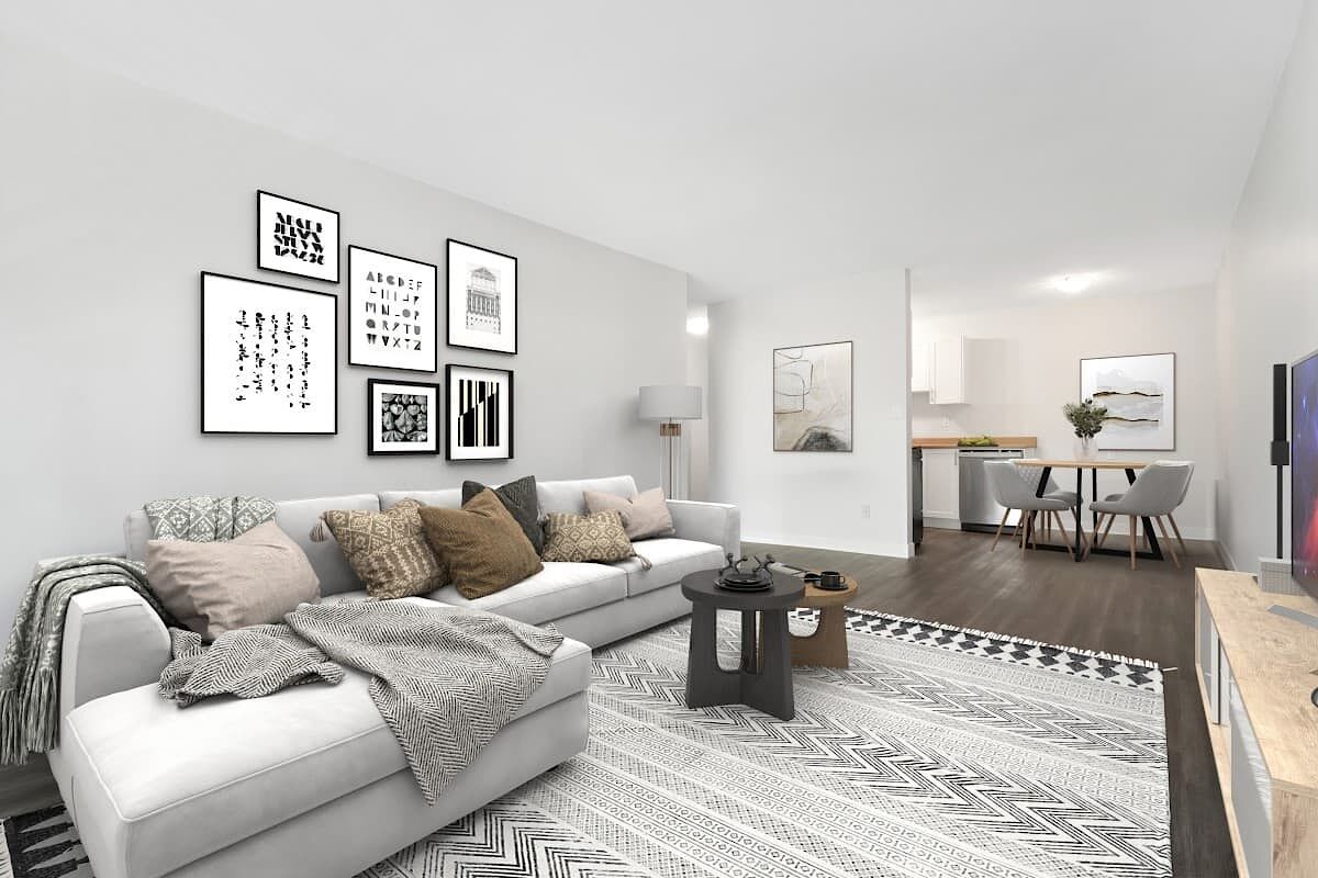 Lynn+Gary+Apartments+-+Living+%26amp%3B+Dining+Space New Westminster 1 bedrooms Apartment for rent. Property photo: 541152-1