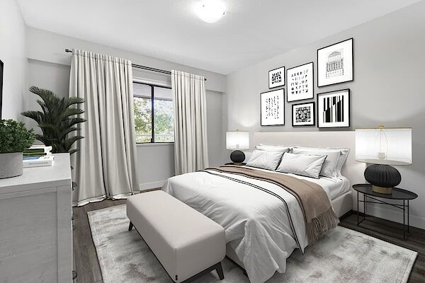 Lynn+Gary+Apartments+-+Bedroom New Westminster 1 bedrooms Apartment for rent. Property photo: 541152-3