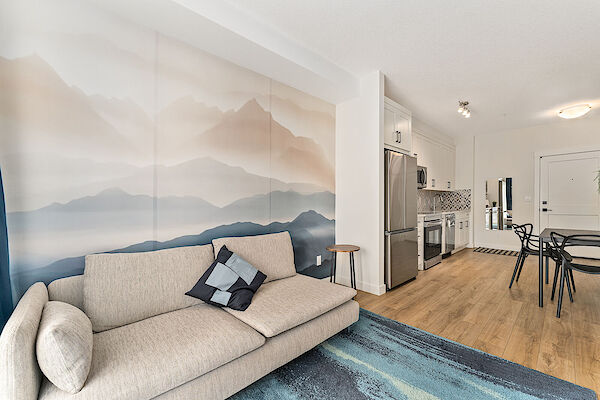 Calgary 1 bedroom Condo Unit for rent. Property photo: 547718-2