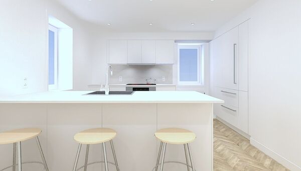 kitchen Westmount 2 bedrooms Apartment for rent. Property photo: 549624-3