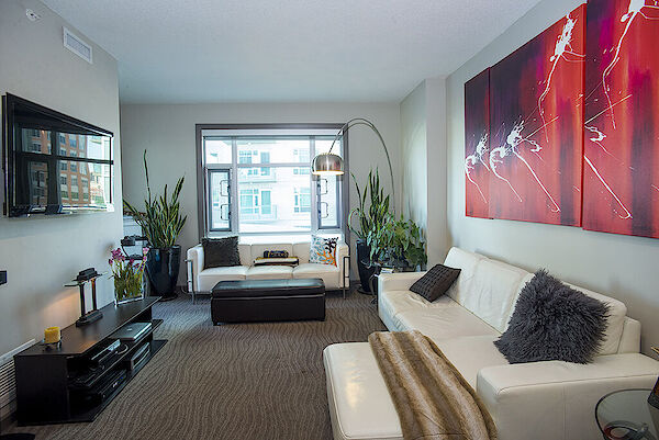 Calgary 1 bedroom Condo Unit for rent. Property photo: 561471-2