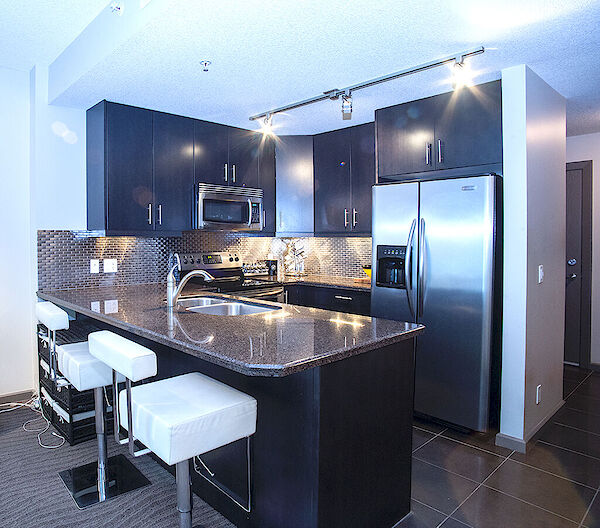 Calgary 1 bedroom Condo Unit for rent. Property photo: 561471-3