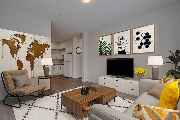 Calgary 1 bedrooms Apartment for rent. Property photo: 582221-3