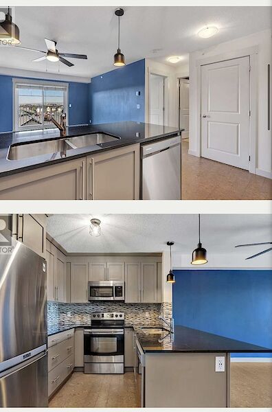 Calgary 1 bedroom Condo Unit for rent. Property photo: 589172-2