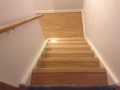Stairs Calgary 1 bedroom Basement for rent. Property photo: 5911-3