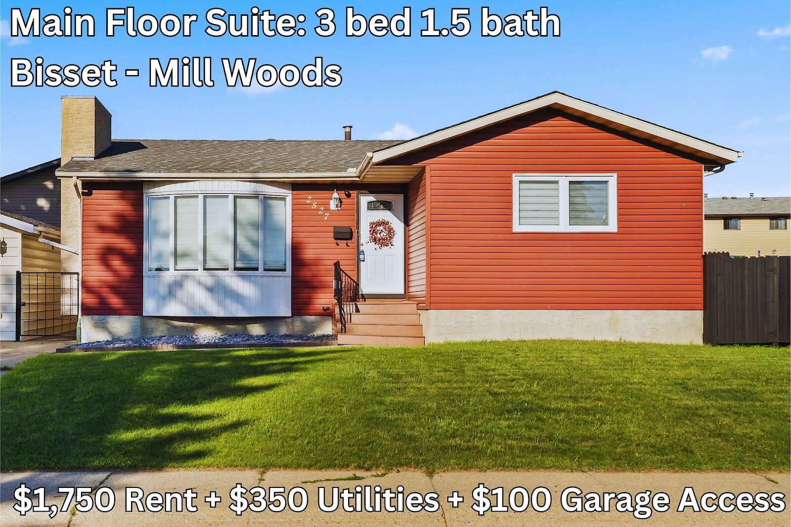 Edmonton 3 bedrooms Main Floor for rent. Property photo: 594483-1