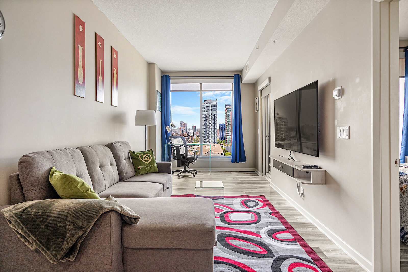 Calgary 1 bedroom Condo Unit for rent. Property photo: 597908-1