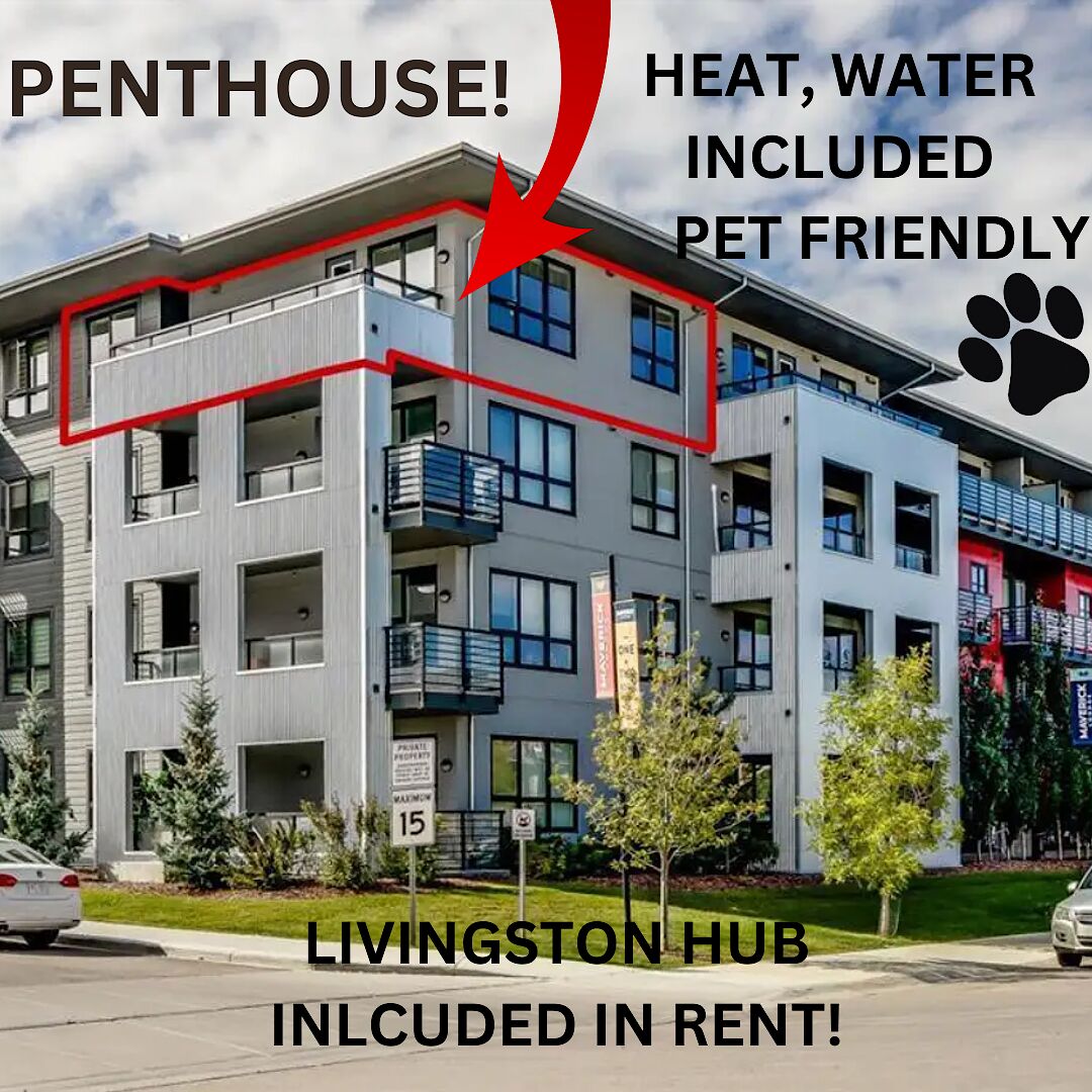 Calgary Pet Friendly Condo Unit For Rent | Livingston | Stunning ... - High-Rise Pet-Friendly Condos With Scenic Views