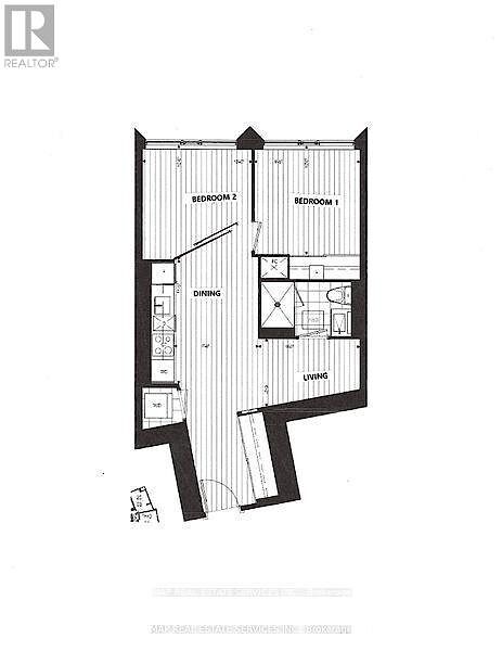 Toronto 2 bedrooms Apartment for rent. Property photo: 620403-1
