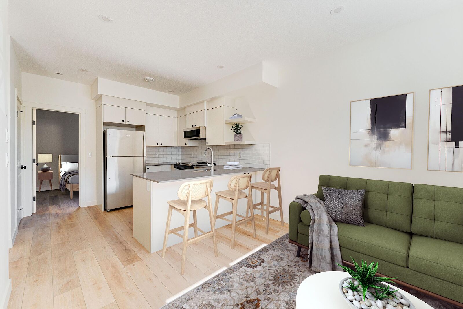 Calgary 1 bedroom Basement for rent. Property photo: 622499-1