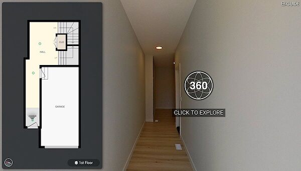 iGUIDE+3D+Tour+for+5A-2202+25+Ave+NW+Calgary+AB Calgary 2 + Den bedrooms Townhouse for rent. Property photo: 631459-2