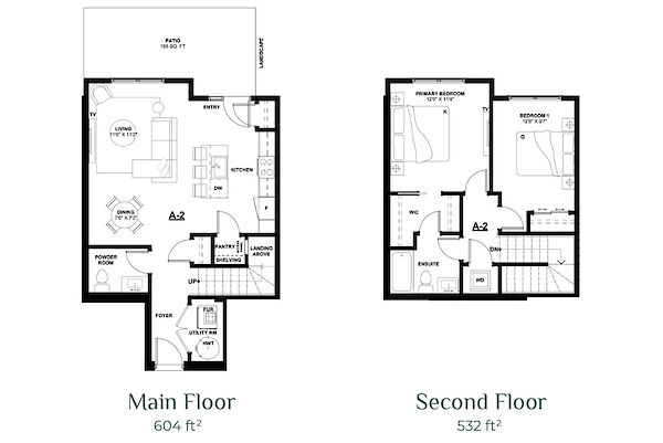 Calgary 2 bedrooms Townhouse for rent. Property photo: 633063-2