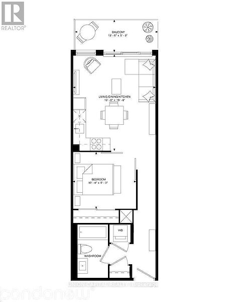Markham 1 bedroom Apartment for rent. Property photo: 634162-2
