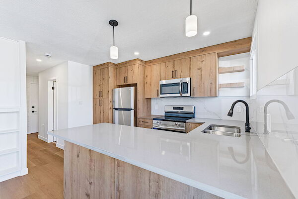 Calgary 1 bedroom Condo Unit for rent. Property photo: 637226-2