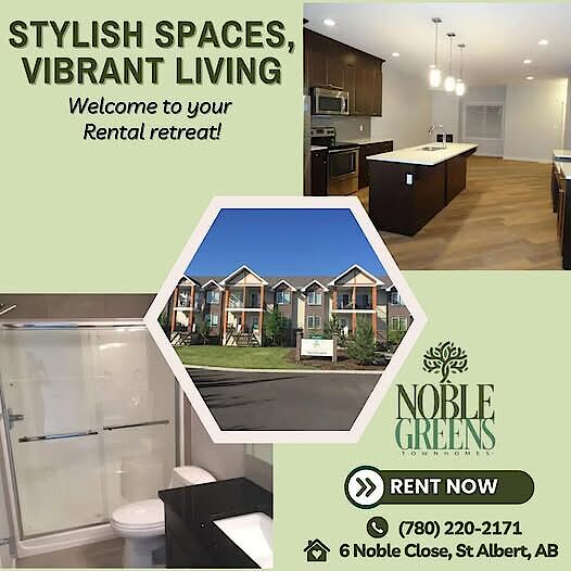 St. Albert 3 bedrooms Townhouse for rent. Property photo: 637897-2