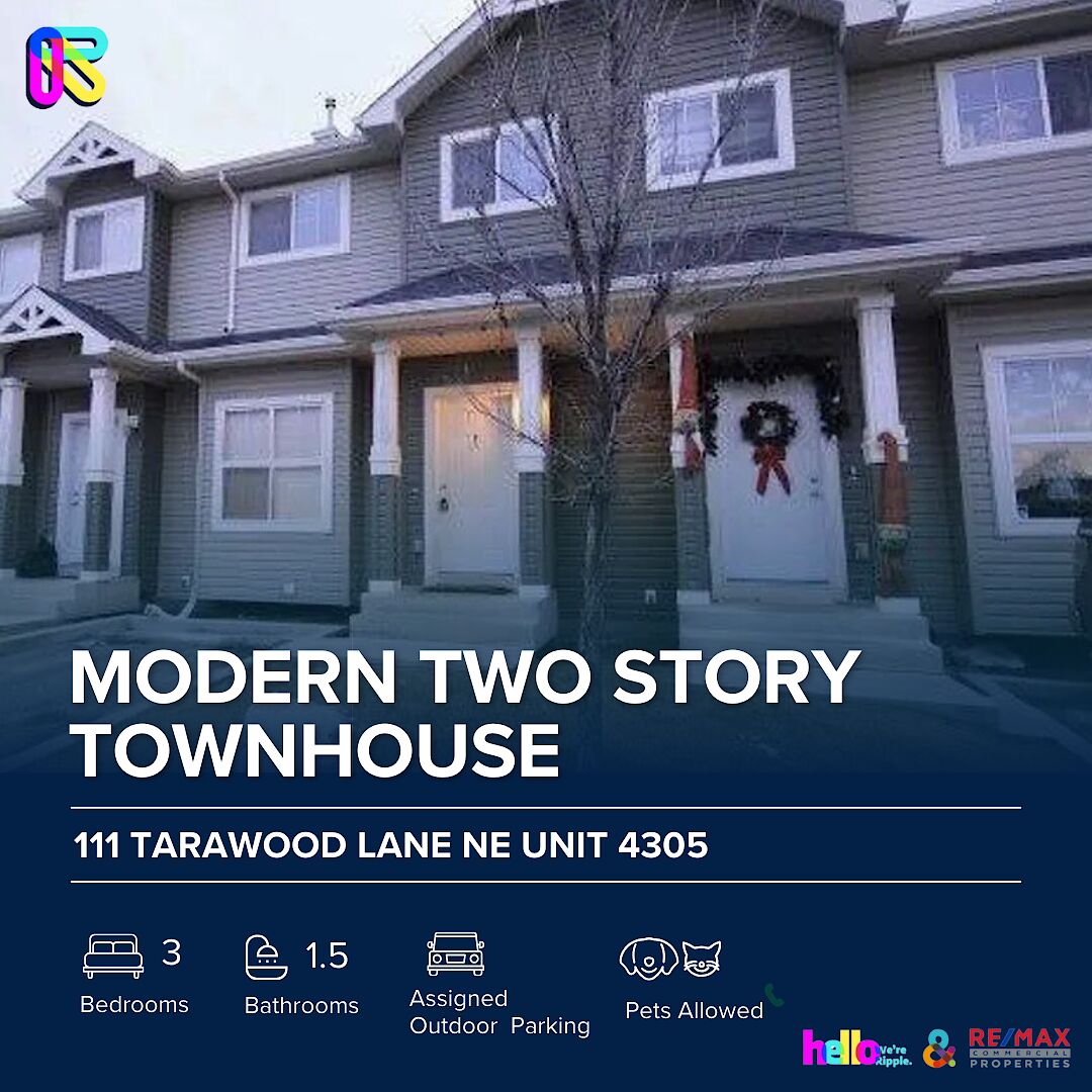 61f0ee387b6748a298e987295b9f95f0+png Calgary 3 bedrooms Townhouse for rent. Property photo: 639157-1