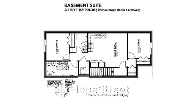 Calgary 2 bedrooms Basement for rent. Property photo: 639548-3