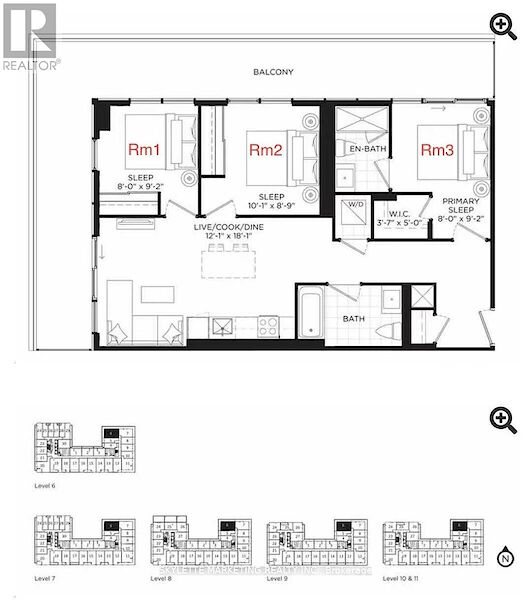 Toronto 3 bedrooms Apartment for rent. Property photo: 640810-3