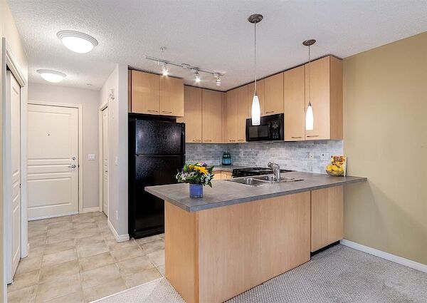 Calgary 1 bedroom Condo Unit for rent. Property photo: 642123-2