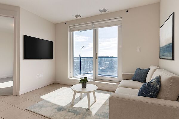 Calgary 1 bedroom Condo Unit for rent. Property photo: 642569-3