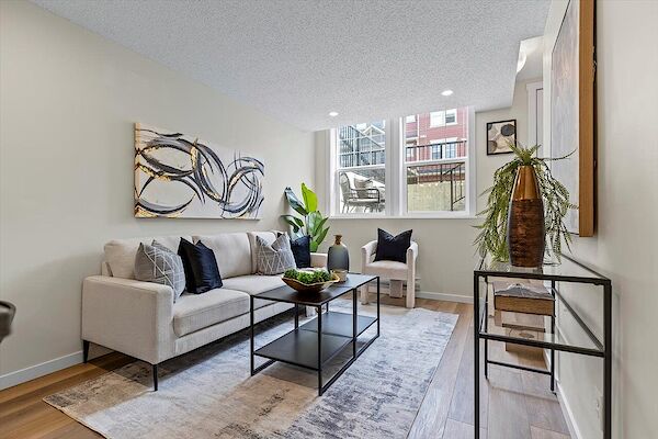 Calgary 1 bedroom Townhouse for rent. Property photo: 642703-3