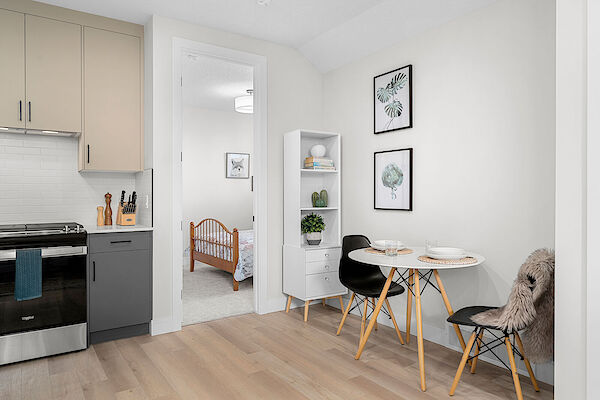 Calgary 1 bedroom Townhouse for rent. Property photo: 643435-3