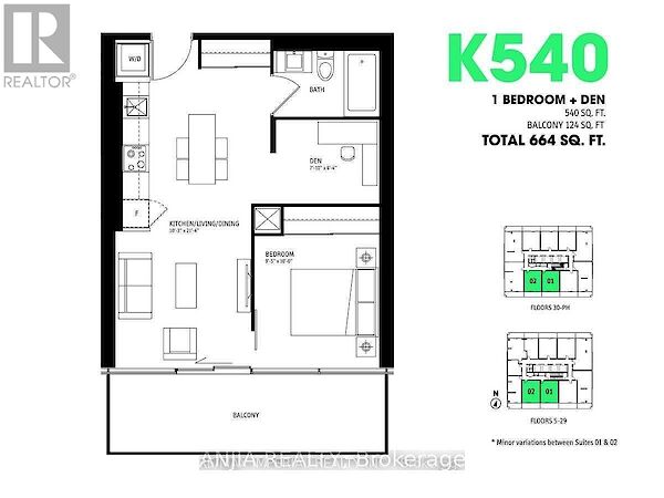 Toronto 2 bedrooms Apartment for rent. Property photo: 646388-3