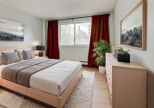 Calgary 1 bedroom Condo Unit for rent. Property photo: 648784-3