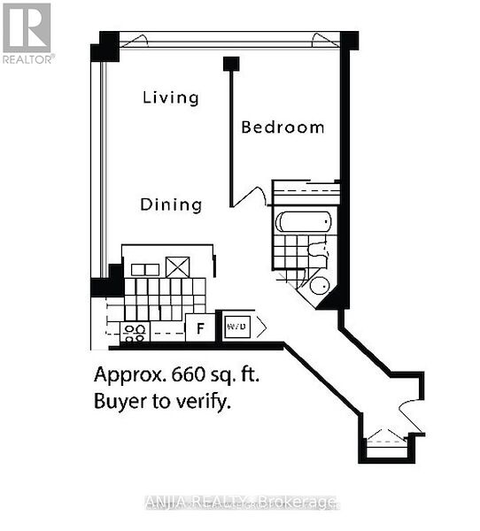 Toronto 1 bedroom Apartment for rent. Property photo: 678481-3