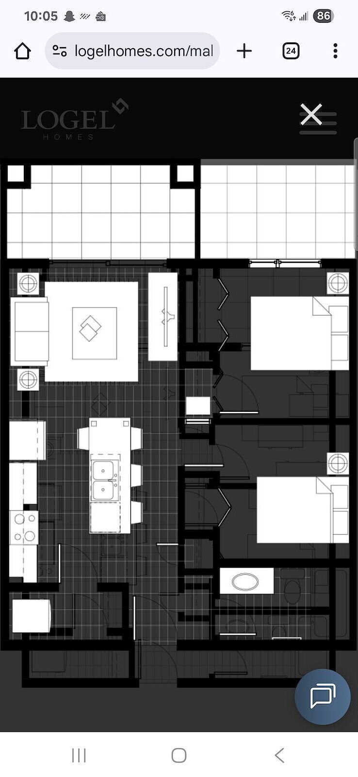 Calgary 2 bedrooms Condo Unit for rent. Property photo: 681652-1