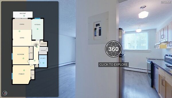 Calgary 2 bedrooms Condo Unit for rent. Property photo: 681978-2